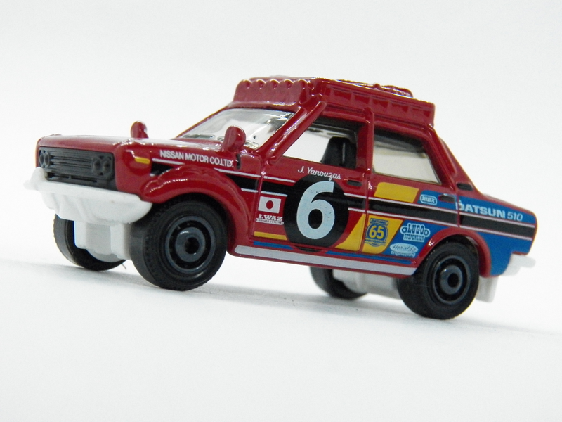 Illustration for article titled Datsun 510 Rally Recolor by Matchbox